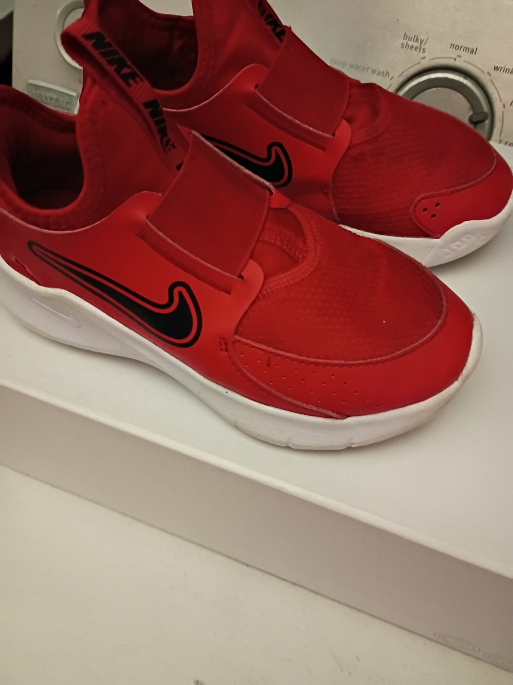 Nike Kids' Red Slip-On Athletic Shoes